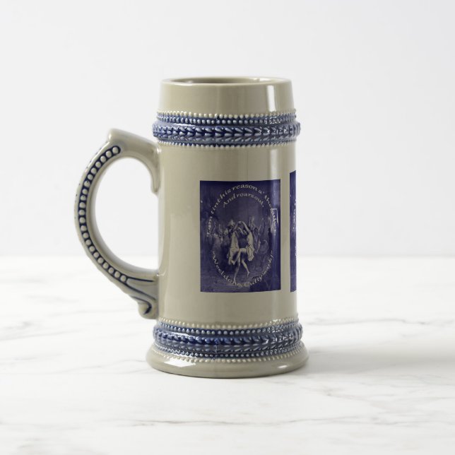 Caneca De Cerveja Tom Perdeu Totalmente a Razão Burns Noite Azul (Esquerda)