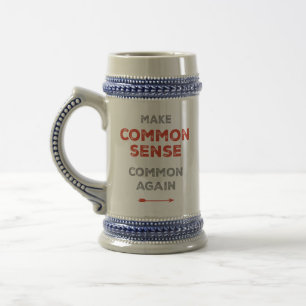 Caneca De Cerveja Tornar o senso comum mais uma vez