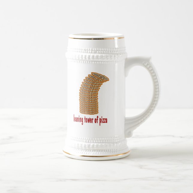 Caneca De Cerveja torre da pizza (Direita)