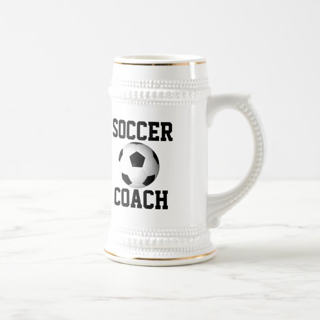 Caneca De Cerveja Treinador de futebol (Direita)