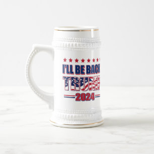 Caneca De Cerveja Trump 2024 Voltará