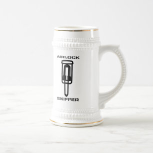 Caneca De Cerveja Tubo aspirador da represa