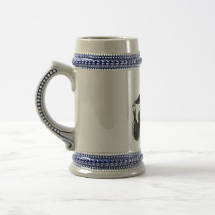 Caneca De Cerveja Tumba estética da bruxa