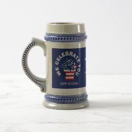 Caneca De Cerveja UM CELEBRADO Americano Patriótico VOCÊ