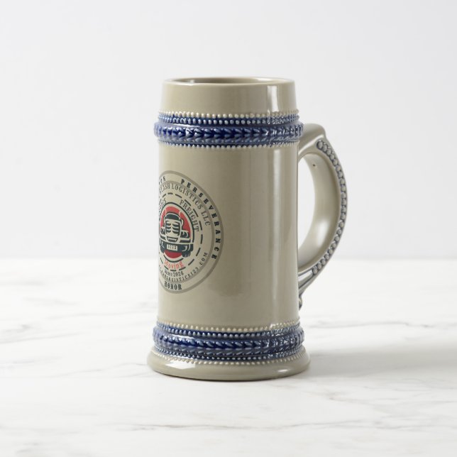 Caneca De Cerveja Um dos logotipos alternativos (Frente Esquerda)