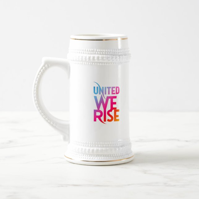 Caneca De Cerveja United We Rise (Esquerda)