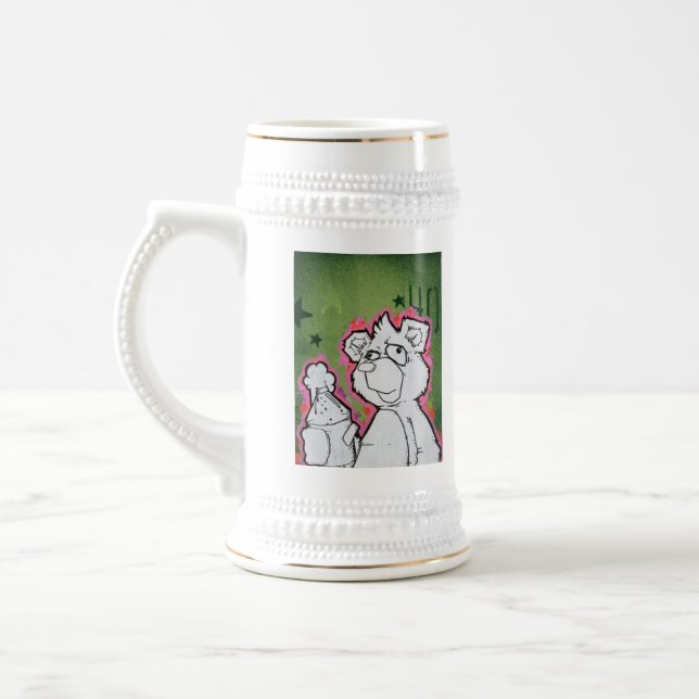 Caneca De Cerveja urso Stien da cerveja 40OZ (Esquerda)