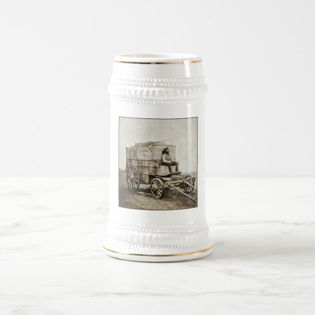 Caneca De Cerveja Vagão Fotográfico de Roger Fenton Realismo (Centro)