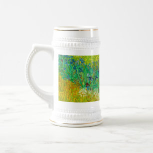 Caneca De Cerveja Van Gogh Field com Irrises Perto de Arles