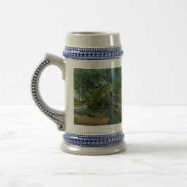 Caneca De Cerveja Van Gogh Vintage Bank of the Oise em Auvers