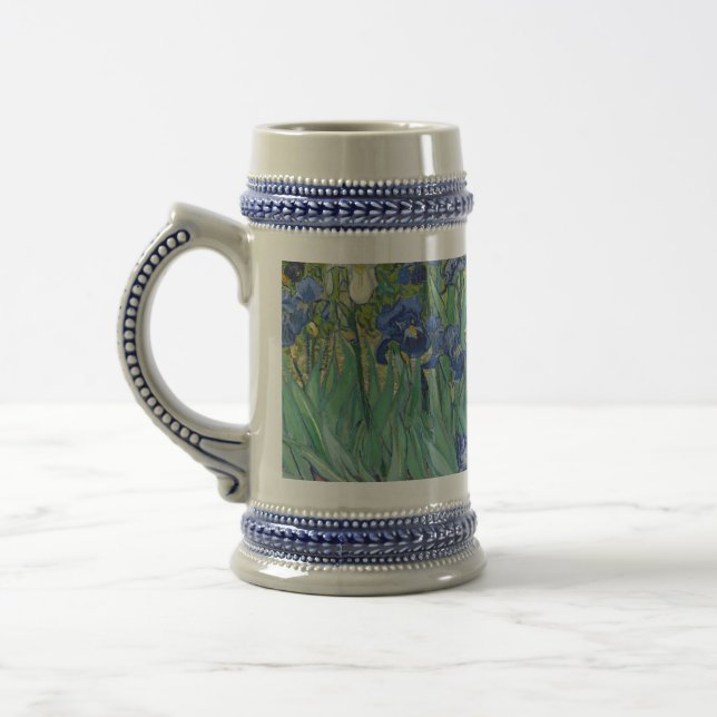 Caneca De Cerveja Van Gogh Vintage Irises (Esquerda)
