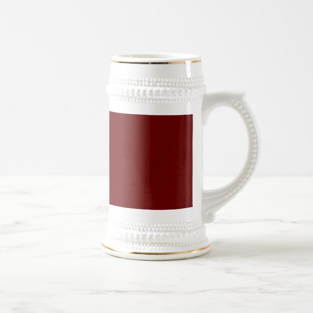 Caneca de Cerveja Vermelho Sangue (Direita)