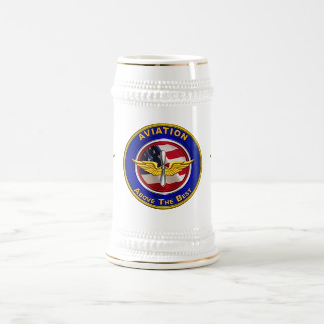Caneca De Cerveja Veterano da Aviação do Exército (Centro)