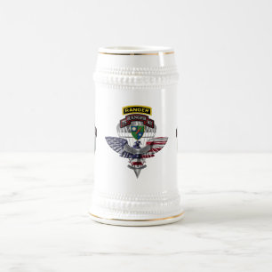 Caneca De Cerveja Veterano do 75º Regimento Ranger