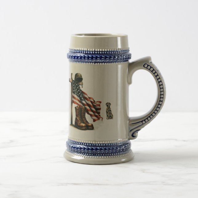 Caneca De Cerveja Veterano 'Ultimate Sacrifício' Mug (Direita)