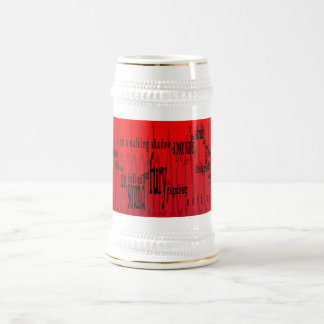 Caneca De Cerveja "Vida mas uma sombra de passeio" Macbeth