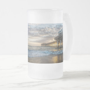 Caneca De Cerveja Vidro Jateado 1rua Sunrise 2017 Cocoa Beach