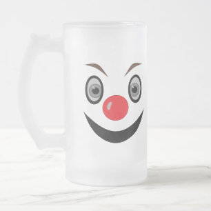 Caneca De Cerveja Vidro Jateado 2 Rostos-Como você se sente?