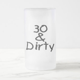 Caneca De Cerveja Vidro Jateado 30 e sujo