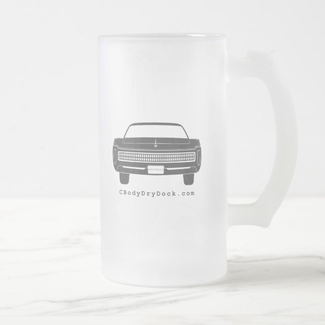 Caneca De Cerveja Vidro Jateado 72 imperial (Direita)