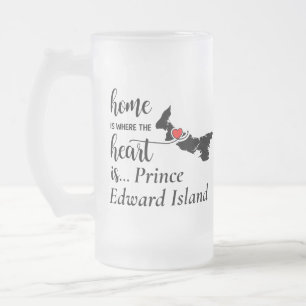 Caneca De Cerveja Vidro Jateado A Casa do Príncipe Edward Island é onde está o