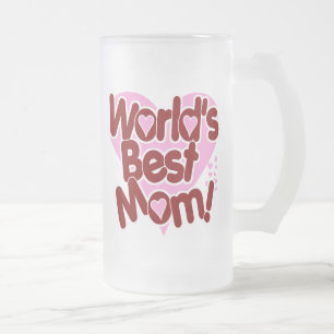Caneca De Cerveja Vidro Jateado A MELHOR mamã do mundo!