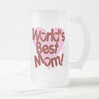 Caneca De Cerveja Vidro Jateado A MELHOR mamã do mundo!