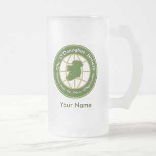 Caneca De Cerveja Vidro Jateado A sociedade de O'Donoghue