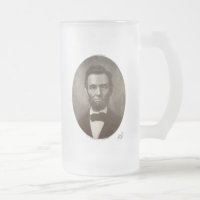 Abe Lincoln Presidente Americano Vintage Retrato E