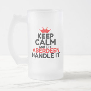 CANECA DE CERVEJA VIDRO JATEADO ABERDEEN TRABALHE COM ELE