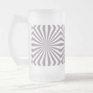 Caneca De Cerveja Vidro Jateado Abstrato Starburst Thunder_Cove