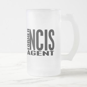 Caneca De Cerveja Vidro Jateado Agente anterior de NCIS