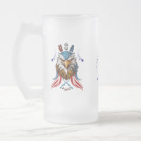 Águia Patriótica USA FAFO Patriotic Mug