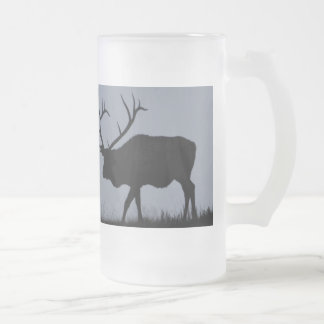 CANECA DE CERVEJA VIDRO JATEADO ALCES