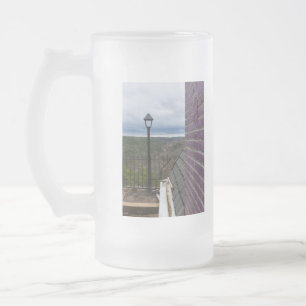 Caneca De Cerveja Vidro Jateado Além do Crescente