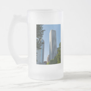 Caneca De Cerveja Vidro Jateado Aon Center Chicago