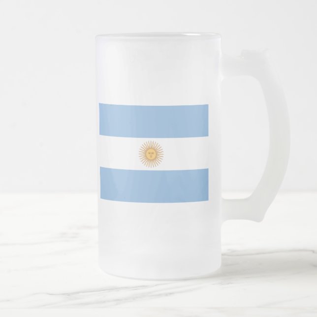 Caneca De Cerveja Vidro Jateado argentina (Direita)