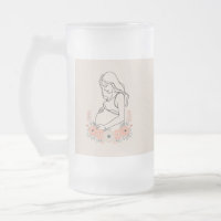 Arte da Linha de Gravidez Serene