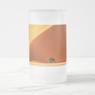 Caneca De Cerveja Vidro Jateado As dunas vermelhas de Sossusvlei