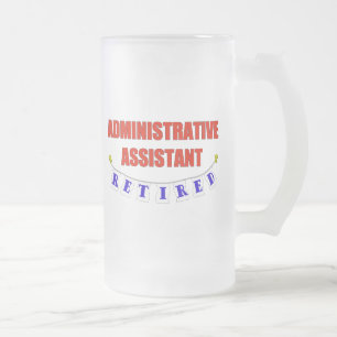 CANECA DE CERVEJA VIDRO JATEADO ASST ADMINISTRATIVO APOSENTADO