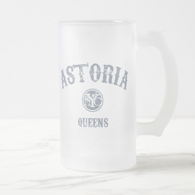 Caneca De Cerveja Vidro Jateado Astoria (Direita)