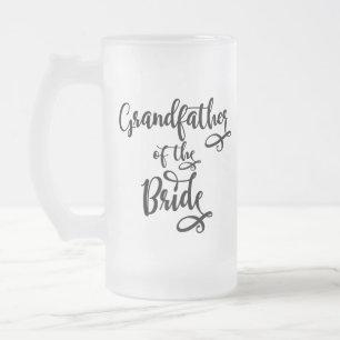 Caneca De Cerveja Vidro Jateado Avô da Noiva