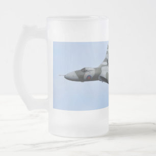Caneca De Cerveja Vidro Jateado Avro Vulcan B.2