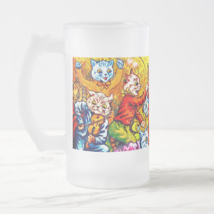 Caneca De Cerveja Vidro Jateado Banda Musical de Cat