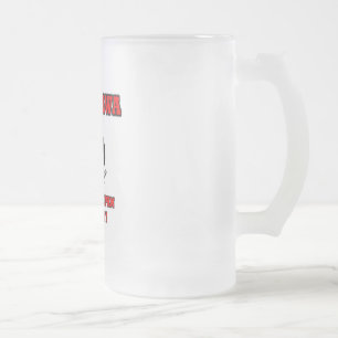 Caneca De Cerveja Vidro Jateado base aérea de tachikawa