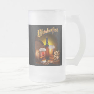 Caneca De Cerveja Vidro Jateado Bebendo de cerveja Vintage Oktoberfest