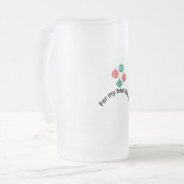 Caneca De Cerveja Vidro Jateado Beer Glass