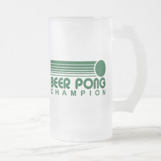 Caneca De Cerveja Vidro Jateado Beer Pong