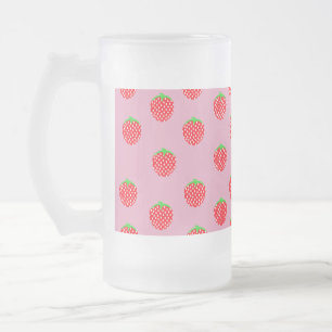 Caneca De Cerveja Vidro Jateado Berry Beauigh Summer