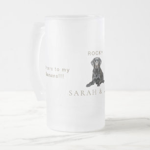 Caneca De Cerveja Vidro Jateado Brindes Personalizados ao Meu Casamento de Animais